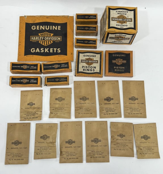 Vintage NOS Harley-Davidson Motorcycle Parts (1 of 10)