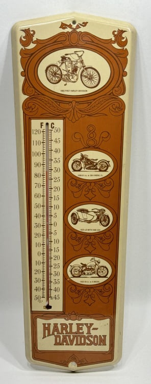 SST Harley-Davidson Motorcycles Adv Thermometer (1 of 6)