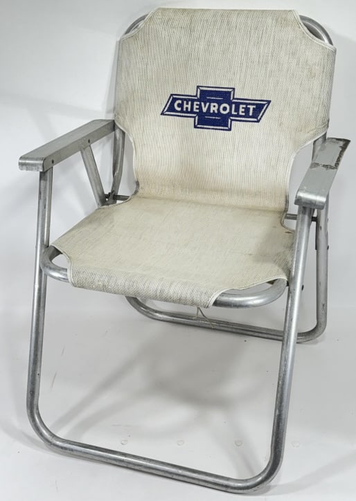 1940s-50s Chevrolet Dealer Promotional Lawn Chair (1 of 11)