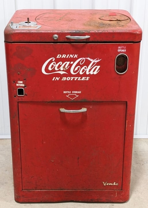 Vtg Coca-Cola Vendo A-23 Spin Top Vending Machine (1 of 18)