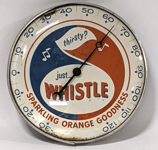 Vintage Pam Whistle Orange Soda Thermometer (1 of 5)