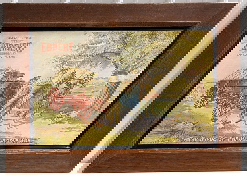 SST Hickman-Ebbert Wagons Advertising Sign (1 of 6)