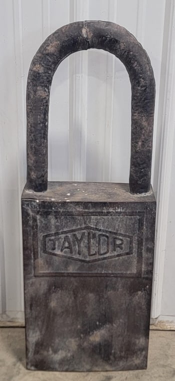 Vintage Taylor Lock Advertising Store Display (1 of 7)