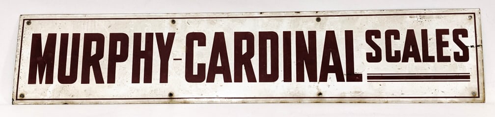 VTG SSP Murphy-Cardinal Scales Advertising Sign (1 of 6)