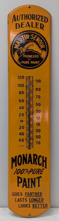 Vintage SSP Martin-Senour Paint Thermometer (1 of 7)
