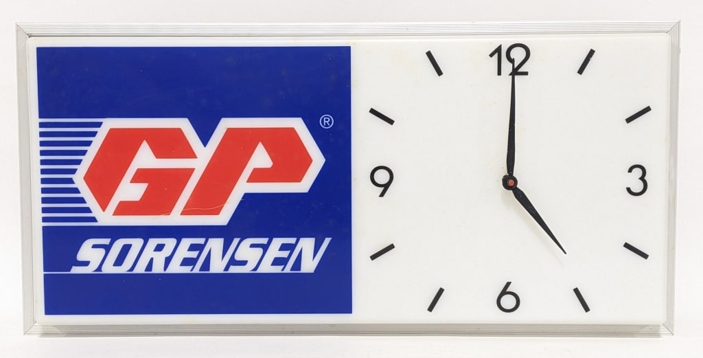 Vintage Napa Auto Parts Light Up Advertising Clock