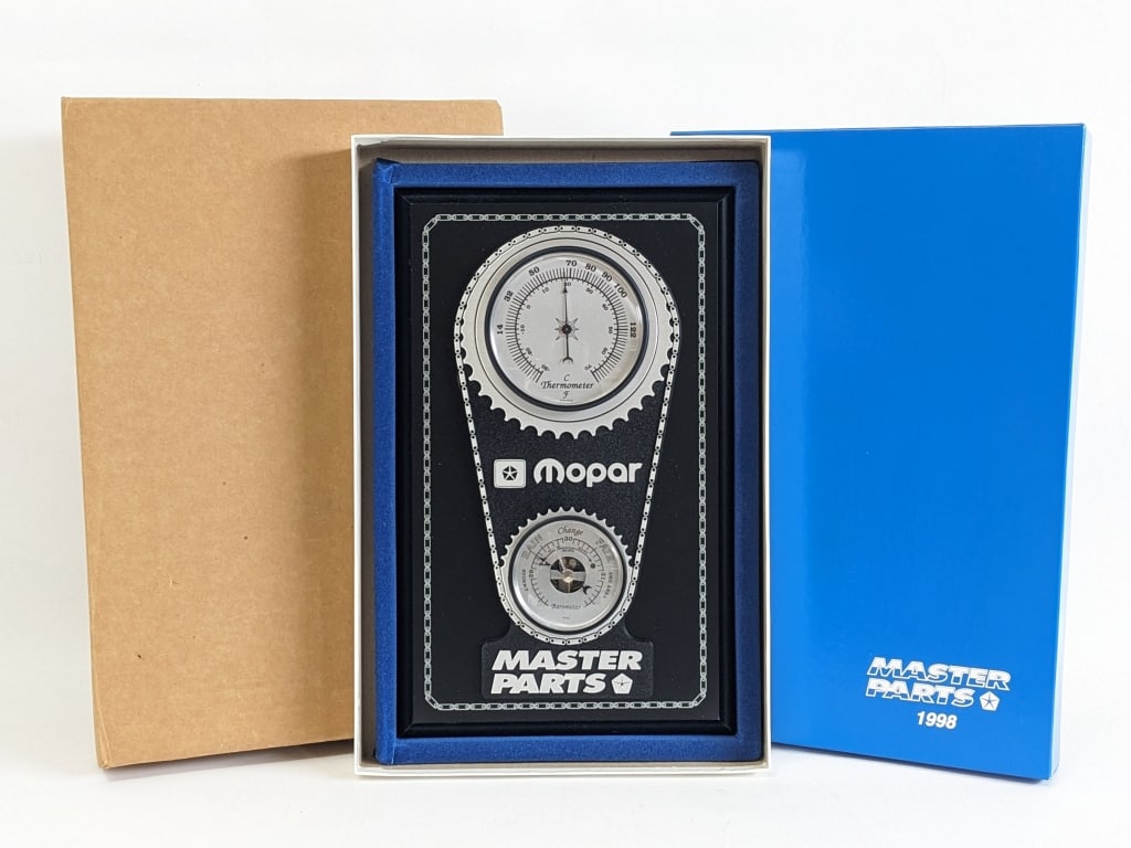 1998 Mopar Master Parts Weather Station Sign NIB (1 of 9)