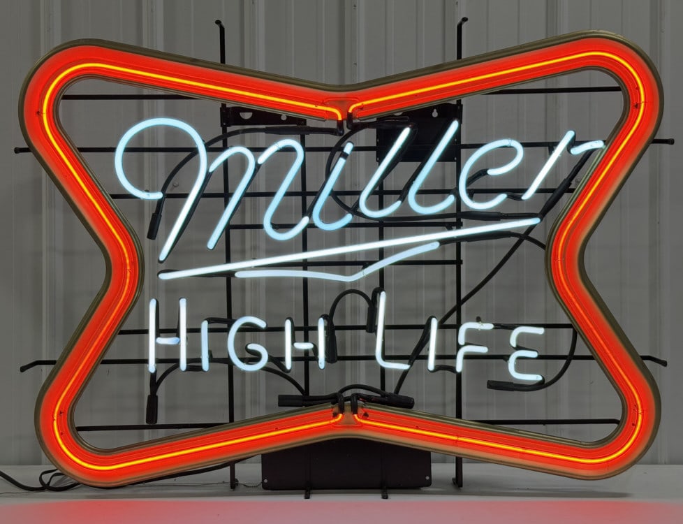 4ft Miller High Life Beer Neon Sign (1 of 11)