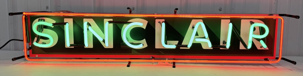 Custom Sinclair Gasoline Neon Sign (1 of 6)