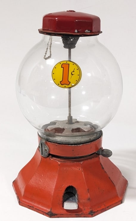 Vintage Simpson 1 Cent Gumball Machine (1 of 7)