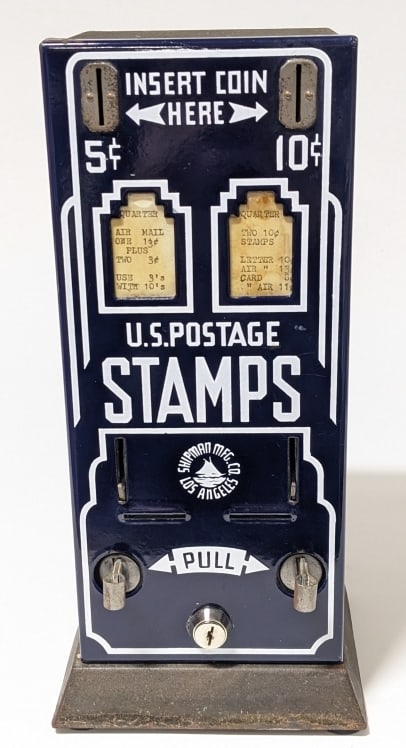 Vintage Shipman Mfg. Co. U.S. Postage Machine (1 of 8)