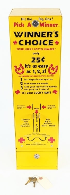 NOS Ramm Winner's Choice Lotto Vending Machine (1 of 8)
