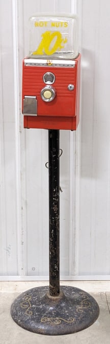 Vintage Northwestern 49 10 Cent Hot Nut Dispenser (1 of 11)