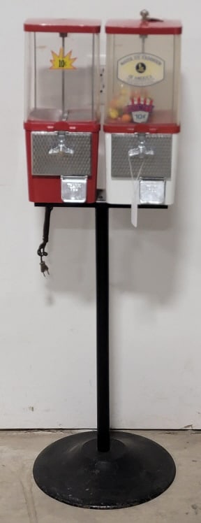 Komat 10 Cent 2-Way Gumball & Peanut Vendor (1 of 14)