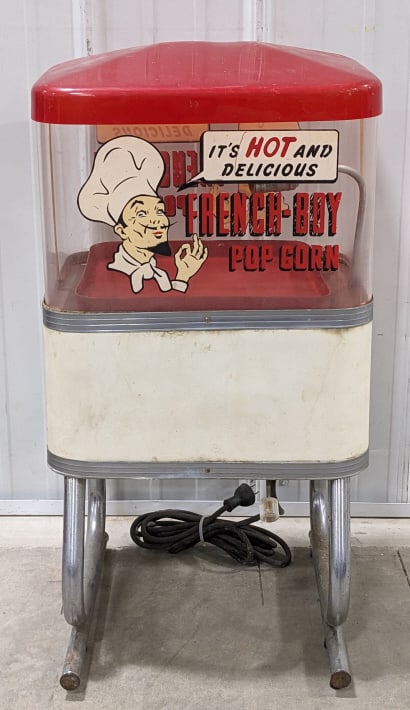 Vintage French-Boy Popcorn Little Giant Dispenser (1 of 13)
