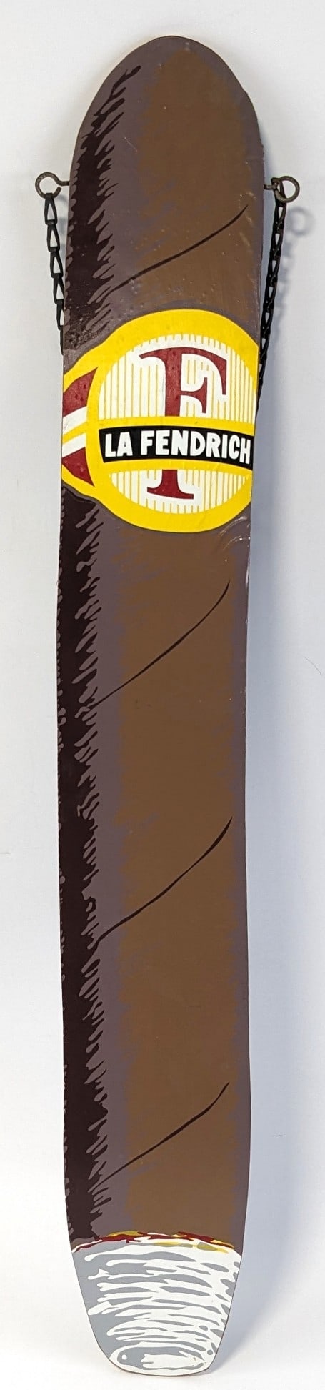 La Fendrich Cigar Shaped Advertising Sign (1 of 6)