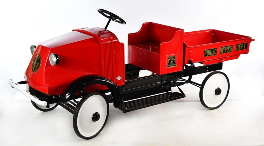 Custom Large Steelcraft Mack Dump Truck Pedal Car (1 of 11)