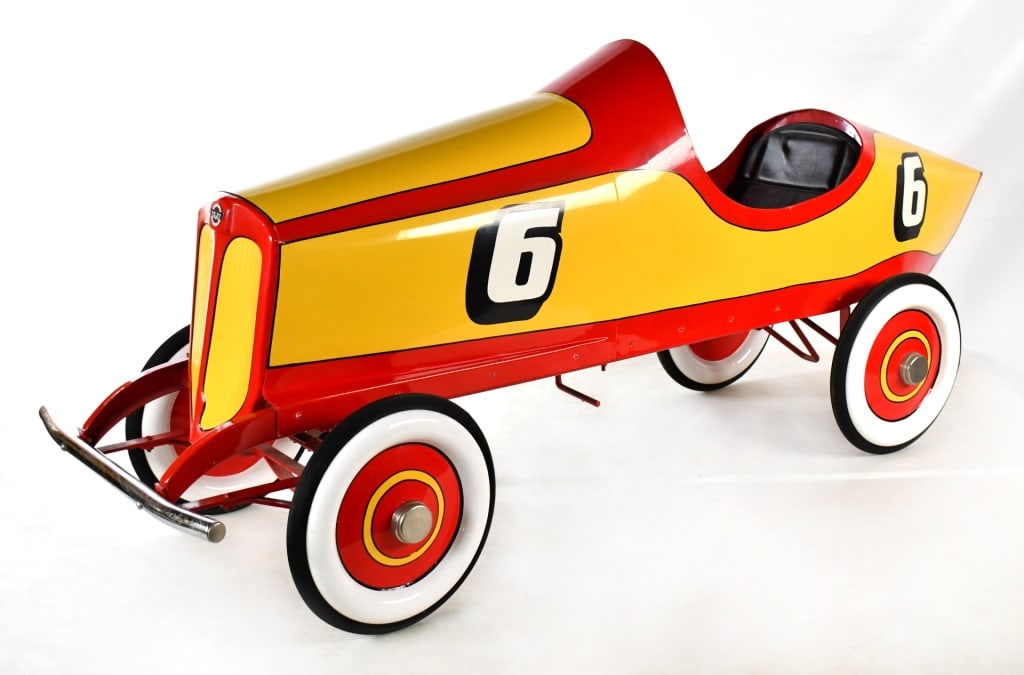 Custom Stutz #6 Racer Pedal Car (1 of 10)
