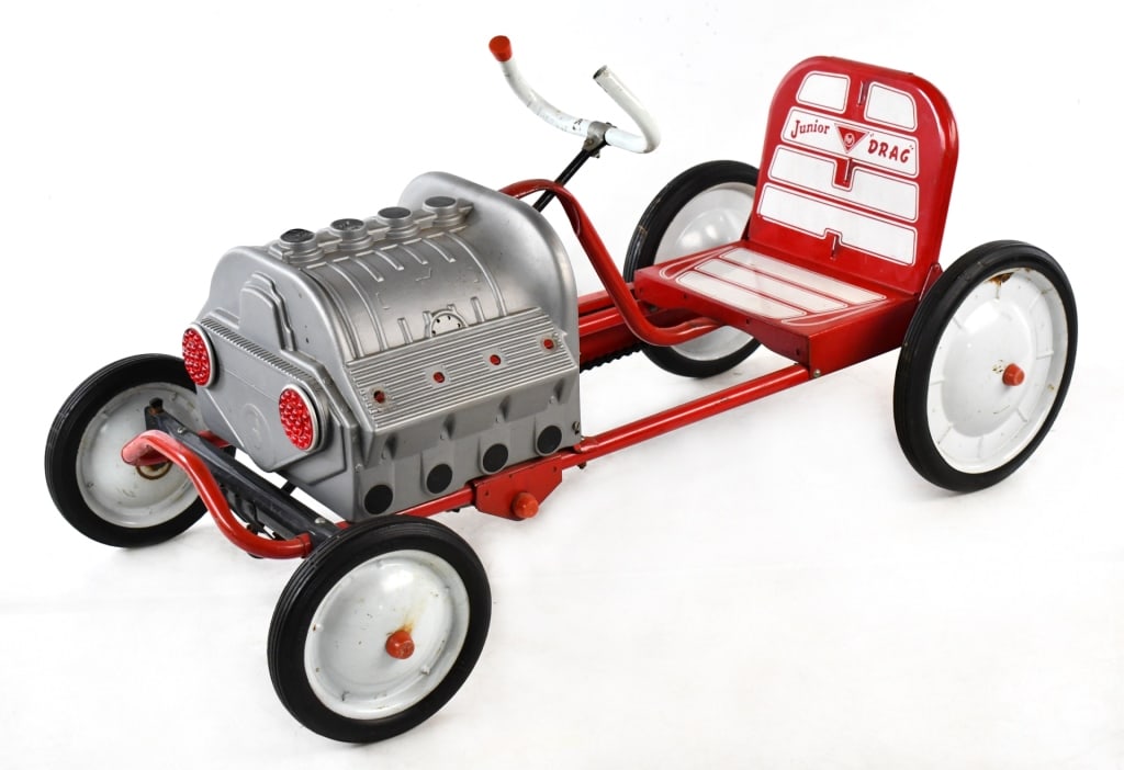 Original AMF Junior Drag Racer Pedal Car (1 of 7)