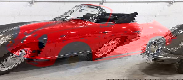1963 Porsche 356 B Super Cabriolet