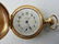 1095: Elgin Ladies 14K Gold Hunting Case, Fancy Face, P