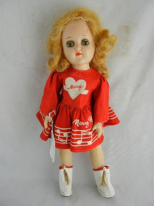 Vintage Ideal Mary Hartline Doll #P-91: Vintage Ideal Mary Hartline Doll #P-91