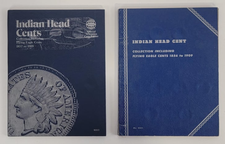 Two US Indian Head Cent Starter Sets 42 Coins (1 of 6)