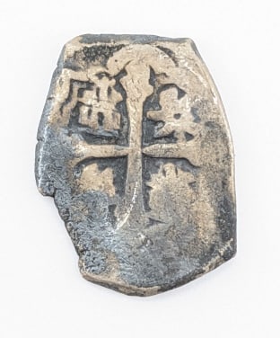 1715 Fleet Mexico 2 Reales Silver Coin (1 of 2)