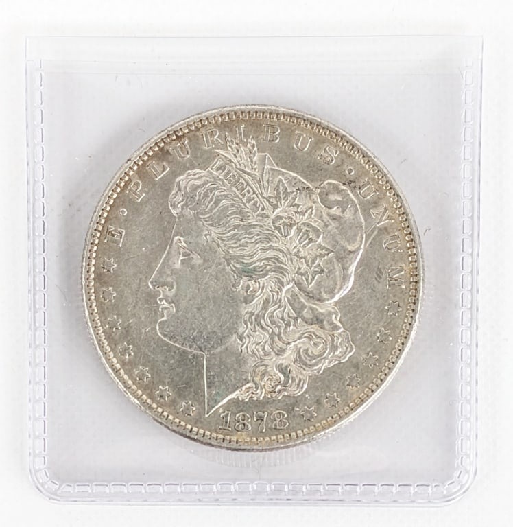 1878 8 Tail Feathers Morgan Silver Dollar (1 of 2)
