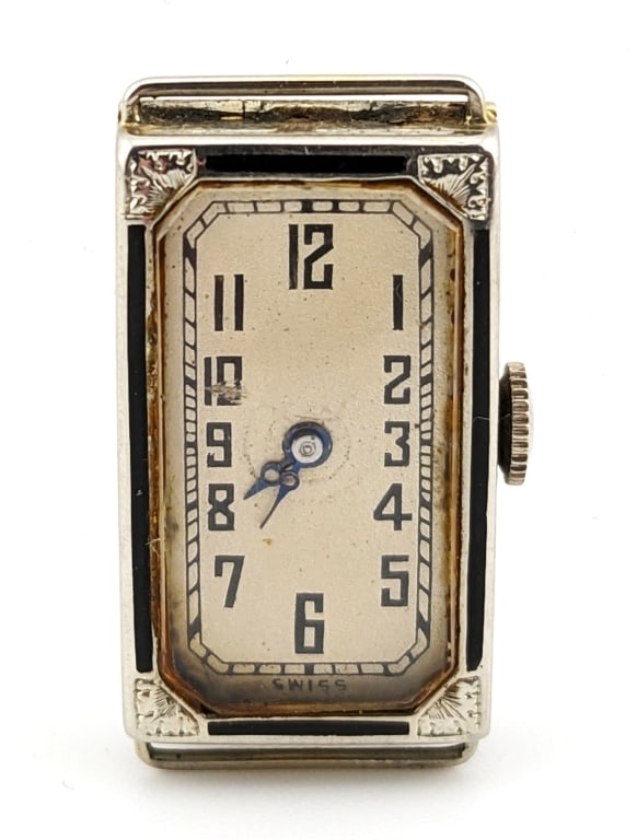 Ladies Art Deco Concord 18K White Gold Wristwatch (1 of 5)