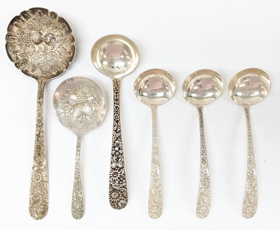 (6) Kirk & Sons Sterling Silver Serving Pieces (1 of 12)