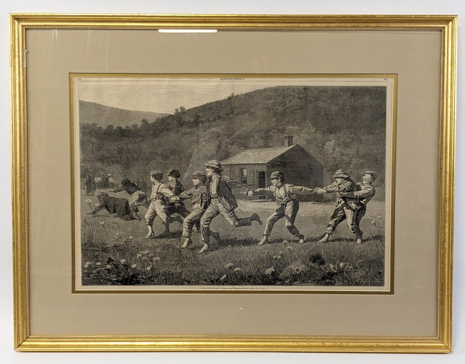 Antique Harper's Weekly Winslow Homer Print (1 of 4)