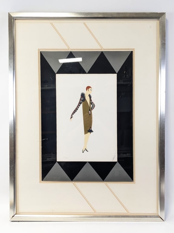 Erte "Manhatton Mary II" Signed Lithograph (1 of 6)