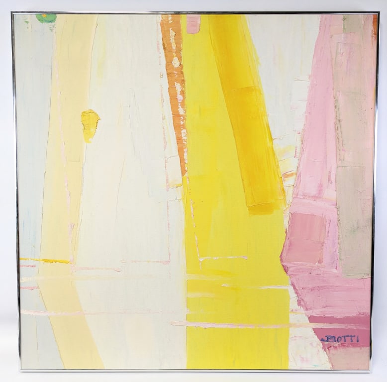 Italo Botti Abstract Acrylic On Canvas Painting (1 of 4)