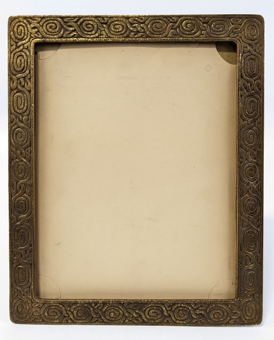 Tiffany Studios Bronze Zodiac Picture Frame #921 (1 of 8)