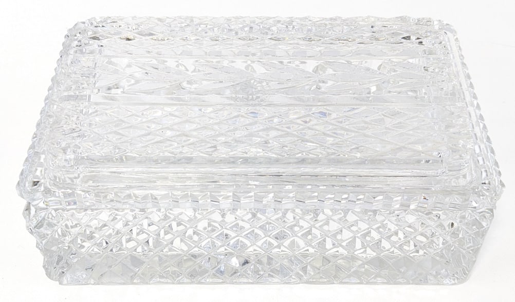 Galway Ireland Lead Crystal Lidded Box (1 of 4)