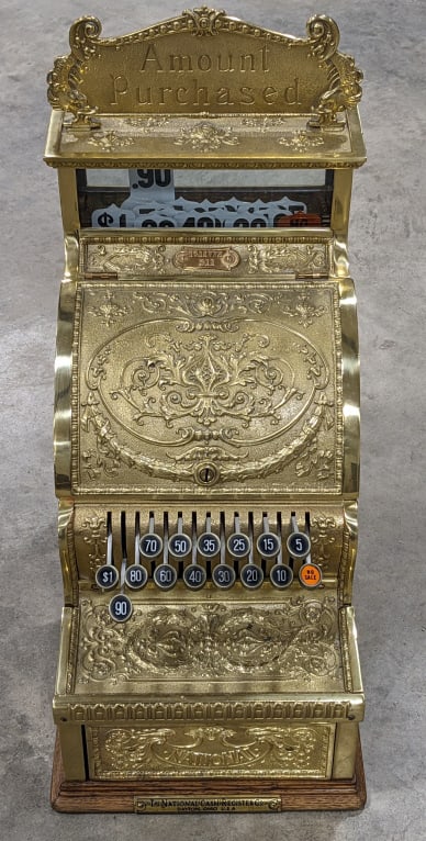 1915 NCR #311 Brass Candy Store Cash Register (1 of 9)