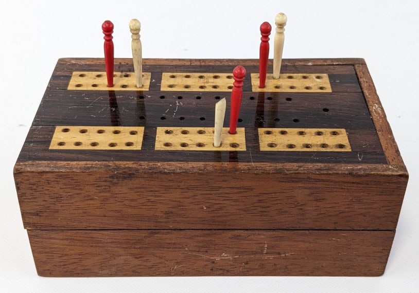 Civil War Folding Cribbage Game Board (1 of 6)