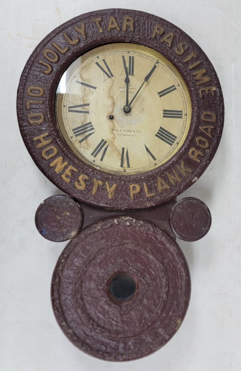 Antique Baird Jolly Tar Tobacco Advertising Clock (1 of 8)