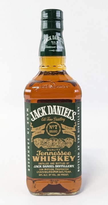 Jack Daniels Tennessee Whisky Green Label Bottle (1 of 6)