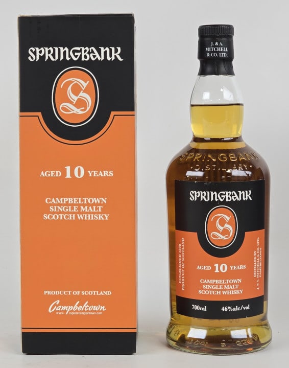 (2) Springbank 10 Year Single Malt Scotch Whisky (1 of 5)