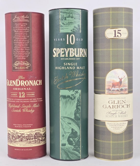 (3) Sealed Bottles Of Single Malt Scotch Whisky (1 of 5)