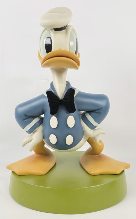 Donald Duck Happy 70th Birthday 19" Sculpture (1 of 6)