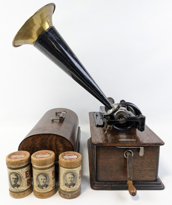 Edison Home Cylinder Phonograph (1 of 17)