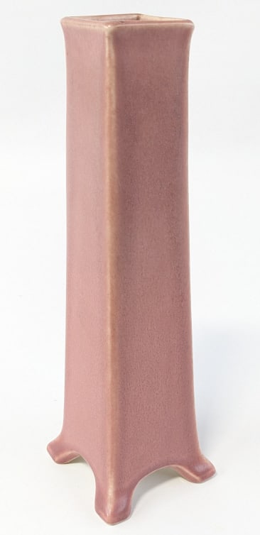 1923 Rookwood Pottery Pink Matte Vase #2015 (1 of 8)