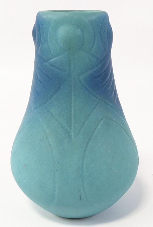 Vintage Van Briggle Turquoise Vase (1 of 7)