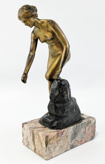 Robert Rudolfi "An Der Quelle" Bronze Sculpture (1 of 12)