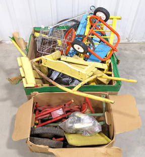 Gym-Dandy Surrey Car Parts: Gym-Dandy Surrey car parts and appears to be some other parts mixed in as well.