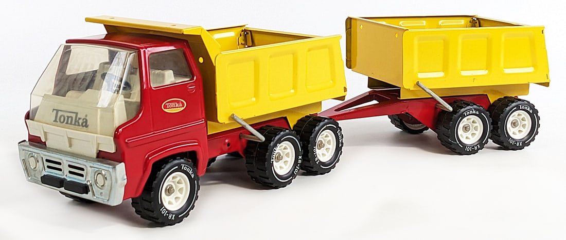Tonka Gas Turbine Dump Truck w/ Dump Trailer (1 of 13)