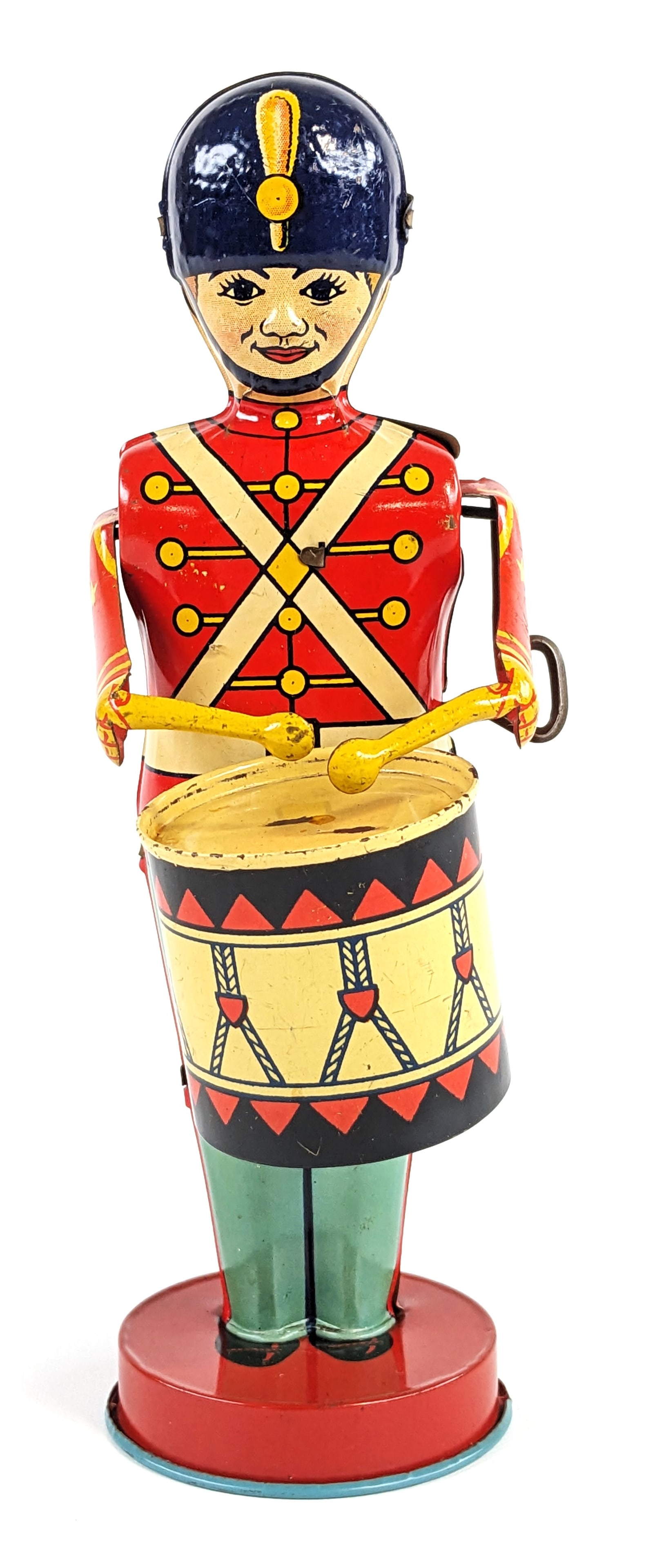 J Chein Tin Windup Drummer Boy (1 of 8)